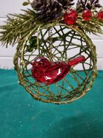 Kerst vogel hanger glitters , [a575], Diversen, Kerst, Ophalen of Verzenden