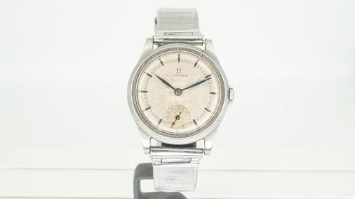 Omega 1934 military Watch, Sieraden, Tassen en Uiterlijk, Horloges | Antiek, Omega, Staal, 1960 of later, Ophalen of Verzenden