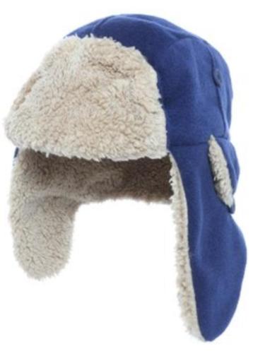 GAP piloten muts 52 - 54 cm blauw met bont - nieuw - beschikbaar voor biedingen