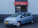 Opel Corsa 1.2-16V Edition airco 4-deurs 2e eigenaar, Voorwielaandrijving, Gebruikt, 4 cilinders, Blauw