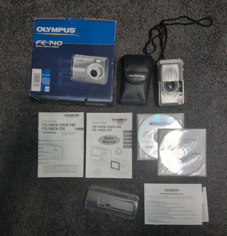 Olympus FE-140 Digital Compact Camera, Audio, Tv en Foto, Fotocamera's Digitaal, Zo goed als nieuw, Compact, Olympus, Minder dan 4 keer