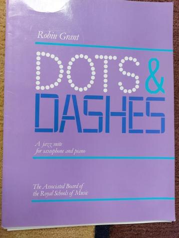 Dots & Dashes jazz suite voor alt of tenorsaxofoon en piano beschikbaar voor biedingen