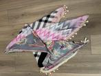 Mucho Gusto grande foulard sjawl extra large scarf twv 179€, Ophalen of Verzenden, Zo goed als nieuw, Maat 42/44 (L), Sjaal