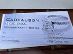 Kadobon LeClocCaduc, Tickets en Kaartjes, Kortingen en Cadeaubonnen, Eén persoon, Cadeaubon, Overige typen