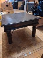 Salontafel bijzettafel koloniaal, Ophalen, Gebruikt, 50 tot 100 cm, Minder dan 50 cm