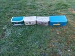 Te koop oude koffertjes/lunchbox, Ophalen of Verzenden, Gebruikt