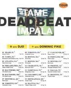 4x zitplekken Tame Impala Ziggodome Amsterdam 4 mei, Drie personen of meer