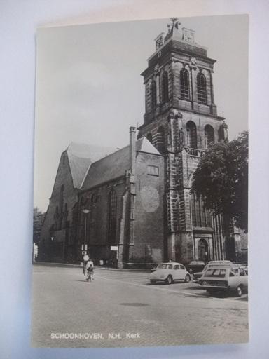 Y62 Schoonhoven - N.H. Kerk - 1971, Verzenden, 1960 tot 1980, Ongelopen, Zuid-Holland