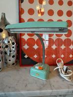 Geil jaren 50 bureaulampje, Huis en Inrichting, Lampen | Tafellampen, Ophalen of Verzenden, Zo goed als nieuw, Metaal, Minder dan 50 cm