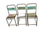 ijzeren Indonesische stoelen Erni Dukuh, Ophalen, Gebruikt, Overige kleuren, Drie