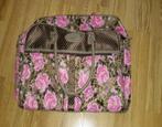 Esprit handtas met roze bloemen, Handtas, Ophalen of Verzenden, Zo goed als nieuw, Overige kleuren