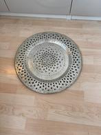 Metalen oosters dienblad bord wandbord doorsnee 48 cm, Ophalen of Verzenden, Gebruikt, Rond, Metaal