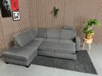 GRATIS LEVERING Slaapbank Grijs 265x245 GEREINIGD, Huis en Inrichting, 250 tot 300 cm, Hoekbank, Ophalen of Verzenden, Zo goed als nieuw