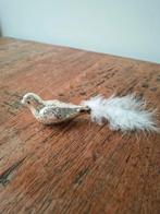 Antieke kerstbal vogeltje, Ophalen of Verzenden, Gebruikt