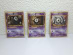 Pokemon Japanese Old Unown Neo Discovery Promo Set, Ophalen of Verzenden, Gebruikt, Meerdere kaarten