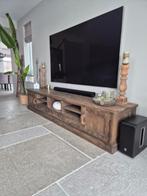 Aura Peeperkorn TV Dressoir - Landelijke Stijl, Teakhout, Ophalen of Verzenden, 200 cm of meer, Minder dan 100 cm