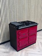 Prachtig Fornuis AGA Six Four Bordeaux Rood 4 Ovens!, 60 cm of meer, Grill, Ophalen of Verzenden, Gas