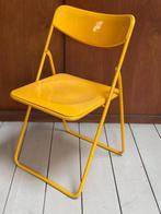 TED klapstoel IKEA vintage geel stoel 1980s, Huis en Inrichting, Stoelen, Ophalen, Gebruikt, Overige kleuren, -