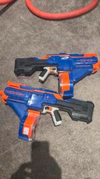 Nerf automaat schieter, Kinderen en Baby's, Ophalen of Verzenden, Gebruikt