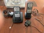 Siemens decttelefoon A400., Telecommunicatie, Vaste telefoons | Handsets en Draadloos, Gebruikt, Ophalen of Verzenden, 2 handsets
