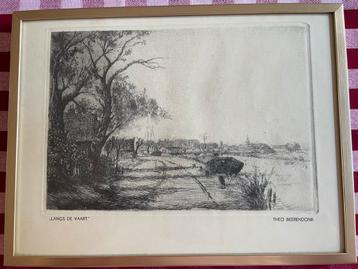 Theo Beerendonk - Langs de vaart (1962) beschikbaar voor biedingen