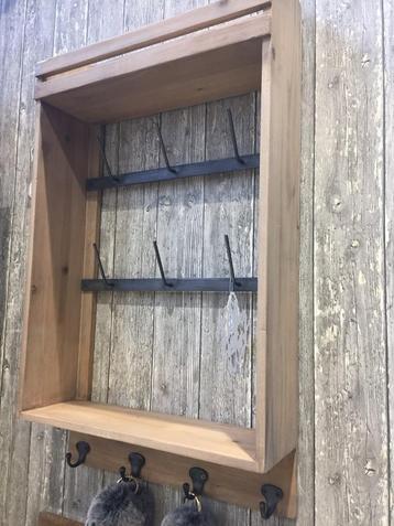 Wandrekje - Keuken Kruiden -Tassen Landelijk massief hout beschikbaar voor biedingen