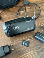 Sony Handycam HDR-CX625 + tas + extra batterij, Audio, Tv en Foto, Videocamera's Digitaal, Ophalen, Full HD, 20x of meer, Zo goed als nieuw