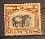 Noord Borneo Postzegel, Ophalen of Verzenden, Gestempeld, Zuidoost-Azië