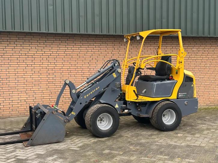 Eurotrac W11-E (bj 2021), Zakelijke goederen, Machines en Bouw | Kranen en Graafmachines, Wiellader of Shovel