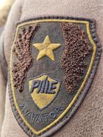 PME Legend 100% sheepskin zware leren lammycoat jas (XL), Bruin, ., Maat 56/58 (XL), Ophalen of Verzenden