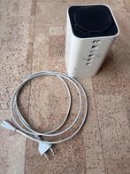 Apple Airport Time Capsule zonder harddisk, Computers en Software, Routers en Modems, Ophalen of Verzenden, Gebruikt, Router met modem