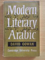 Klassiek leerboek Arabisch, Boeken, Gelezen, David Cowan, Arabisch, Ophalen of Verzenden