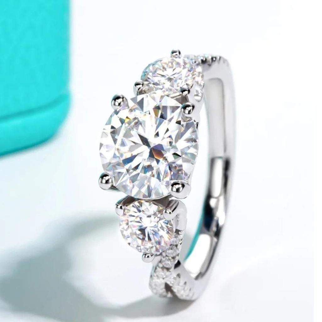 Dames ring Liora Soléa 4,25 ct - 925 zilver - Diverse maten, Sieraden, Tassen en Uiterlijk, My Name Is Nobody, Verzenden, Thisisnobody2025@pm.me
