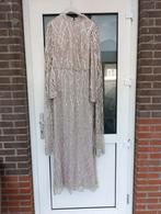 Gala jurk / Abiye, Blauw, Maat 46/48 (XL) of groter, Ophalen of Verzenden, Zo goed als nieuw