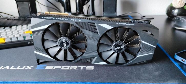 RTX 2080 Dual OC 8g, Computers en Software, Videokaarten, Gebruikt, Nvidia, PCI-Express 3.0, GDDR6, HDMI, DisplayPort, Ophalen of Verzenden