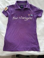 Paarse Gaastra Polo Maat M zeil opdruk, Maat 38/40 (M), Gaastra, Paars, Ophalen of Verzenden