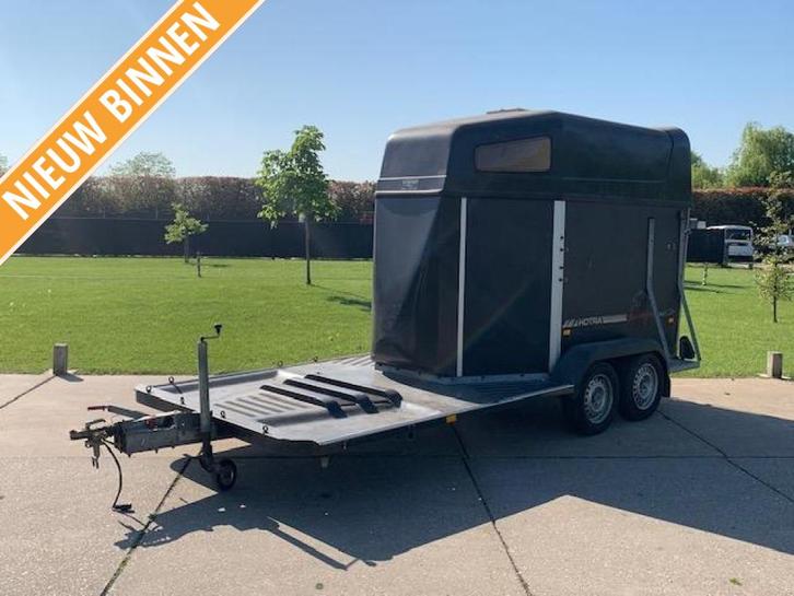 Hotra mentrailer koetsentrailer OPKNAPPER, paardentrailer, Auto diversen, Aanhangers en Bagagewagens, Gebruikt