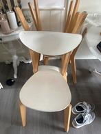 Gratis af te halen: 4 stoelen, Ophalen, Gebruikt, Wit, Vier