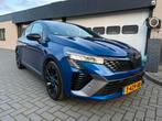 Clio 1.6 E-tech Hybrid automaat 140pk 2023 Blauw 17000km, 4 cilinders, Blauw, Leder en Stof, 23 km/l