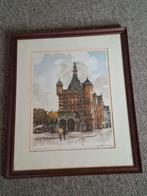 Ets van de waag Deventer Roger Hebbelinck, Antiek en Kunst, Ophalen of Verzenden