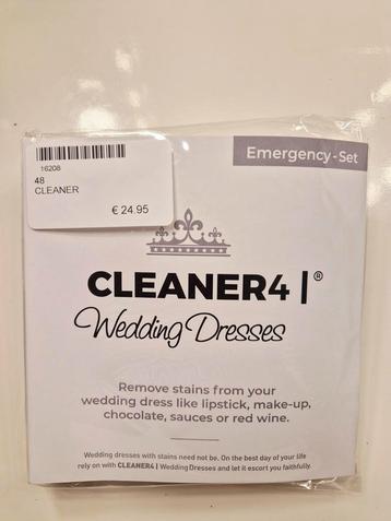 Wedding dress cleaner set "bride and shine" beschikbaar voor biedingen