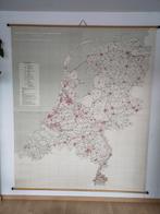 Retro landkaart Nederland, Ophalen