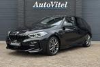 BMW 1-serie 118i M-Sport | Sportstoelen | Live Cockpit Pro |, 136 pk, Gebruikt, Leder en Stof, Zwart
