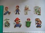 8 pvc MARIO stickers voor laptop koelkast kliko auto set 4, Hobby en Vrije tijd, Stickers en Plaatjes, Verzenden, Nieuw, Meerdere stickers