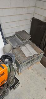 Gebruikte Dakpannen - Steen/Klei, Doe-het-zelf en Verbouw, Dakpannen en Dakbedekking, Ophalen, Gebruikt, Steen of Klei, Minder dan 5 m²