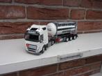 Tekno  Volvo  FH5  met  Swap  Tankcontainer  van Schenk., Hobby en Vrije tijd, Modelauto's | 1:50, Ophalen of Verzenden, Nieuw