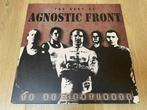 Agnostic Front - To Be Continued Ltd red vinyl, Ophalen of Verzenden, Zo goed als nieuw