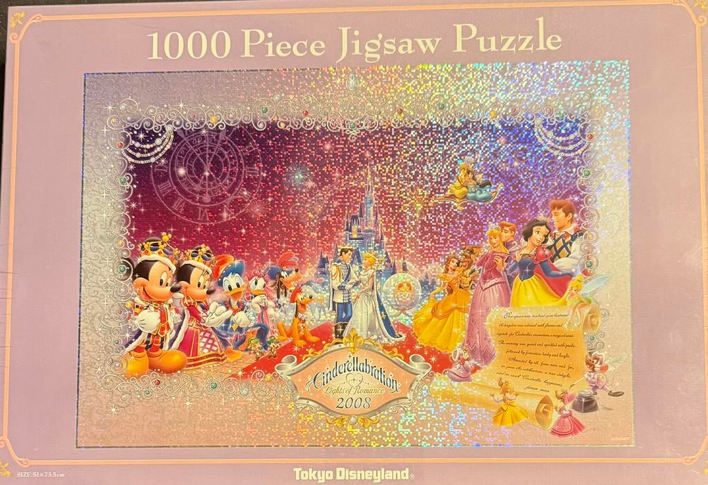Disney puzzel Tokyo Disneyland 1000 stukjes nieuw !, Hobby en Vrije tijd, Denksport en Puzzels, Ophalen of Verzenden, 500 t/m 1500 stukjes