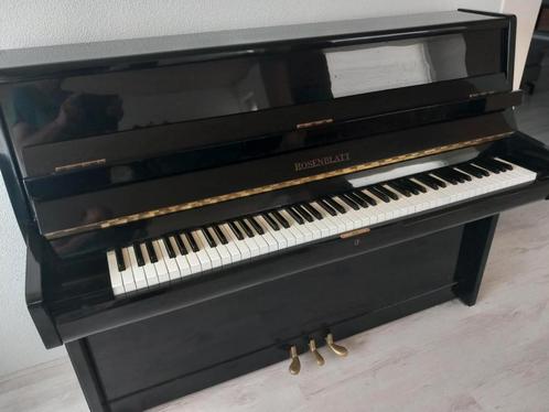 Rosenblatt piano 112H Zwart Hoogglans 2jr. garantie, Muziek en Instrumenten, Piano's, Gebruikt, Zwart, Hoogglans, Ophalen of Verzenden