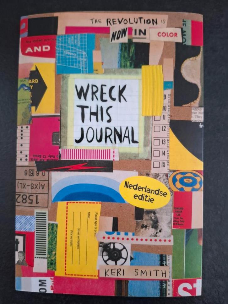 Wreck This Journal - Jubileumeditie - NIEUW, Boeken, Hobby en Vrije tijd, Nieuw, Overige onderwerpen, Ophalen of Verzenden